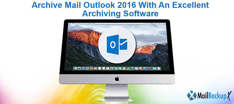 archiving mail in outlook for mac on computer