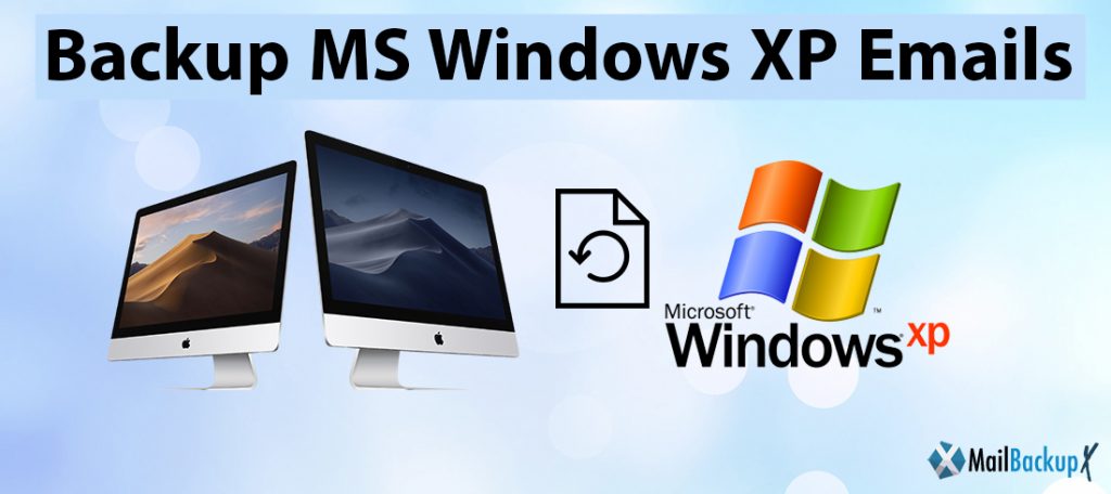 backup ms windows xp emails