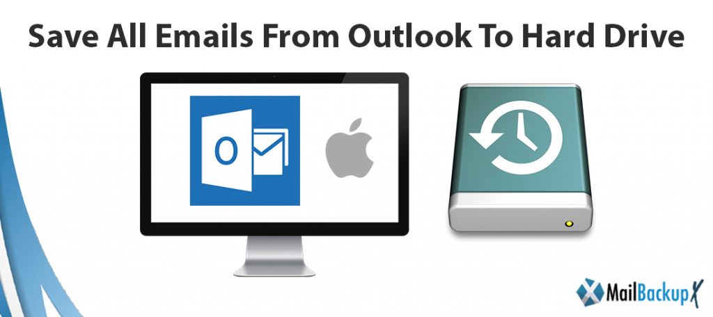 save all emails from outlook to hard drive
