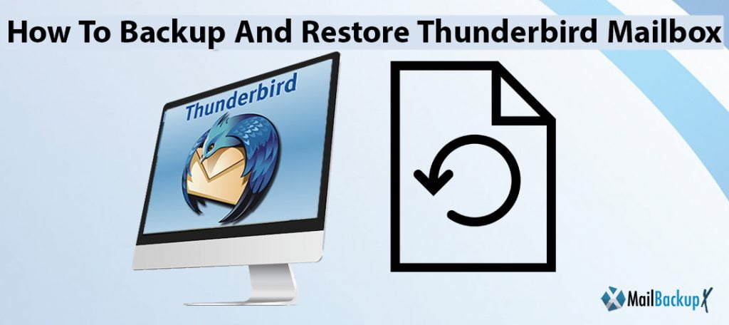 restore thunderbird mailbox

