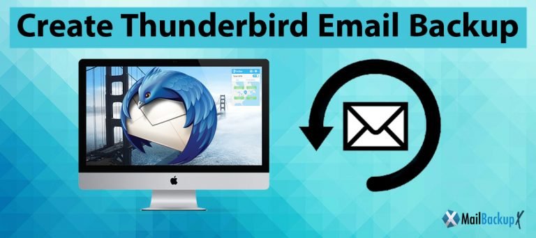 backup email in thunderbird
