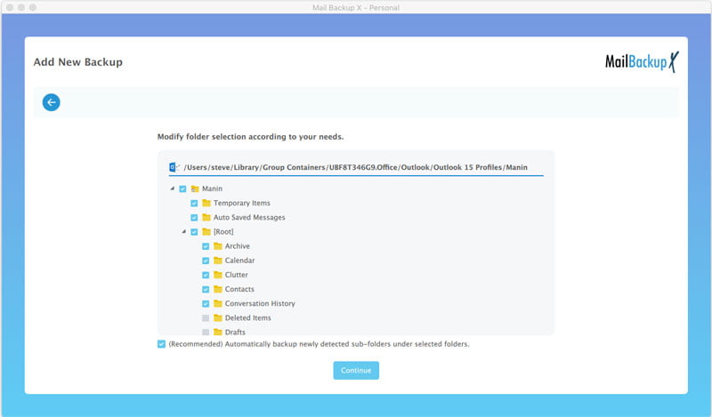 where are outlook 2016 for mac idenities saved