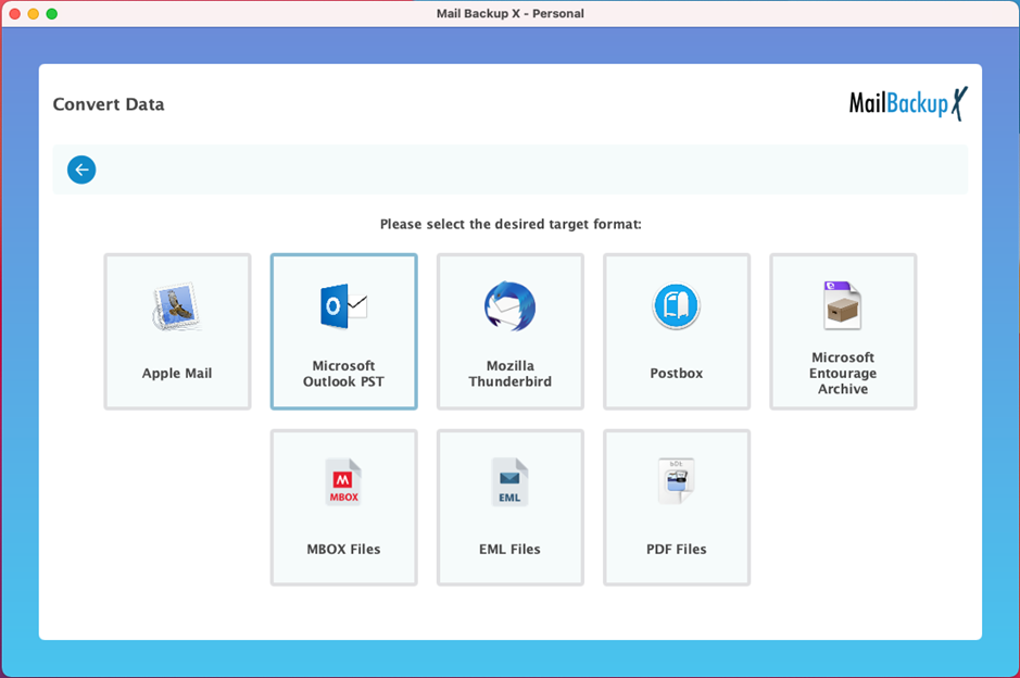 import Apple Mail file to PST format